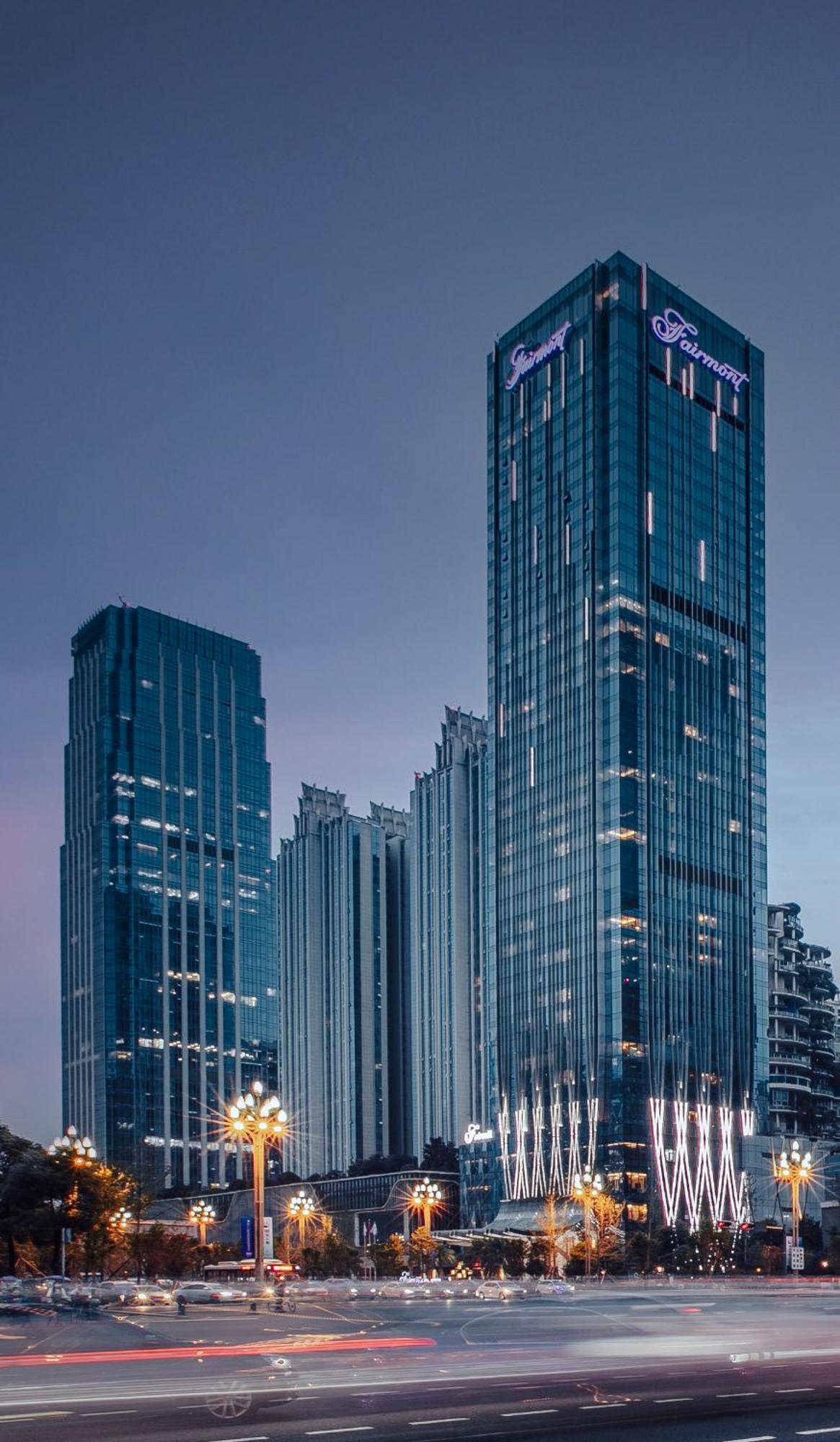 Hotel Fairmont Chengdú Exterior foto